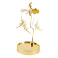 thumbnail image 4 of GUOOL Golden Rotating Candle Holder Holder Home Candlestick Centerpieces Wedding Table Elf B, 4 of 9