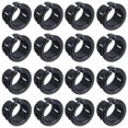 thumbnail image 1 of 100 Pcs Tuyau de Câble Verrouillage à Enclenchement Œillet Bague Nylon Protecteur Œillet, 1 of 7