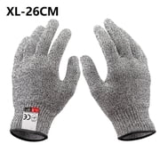 1 Pair Work Labor Gloves Cut-Resistant Protective Gloves Knitted Work Safety Glove Elastic Safety Work Gloves