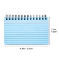 thumbnail image 3 of Yhmxh Learning Office Supplies Student Notebook B5 Frosted Transparent Cover Coil Book Thickened Horizontal Line Stationery Supplies Office Supplies Dorm Room Essentials, 3 of 6