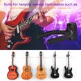 thumbnail image 4 of 4Pcs Guitar Hangers Wall Mount Guitar Holder Guitar Ukulele Bass Support Display, 4 of 9