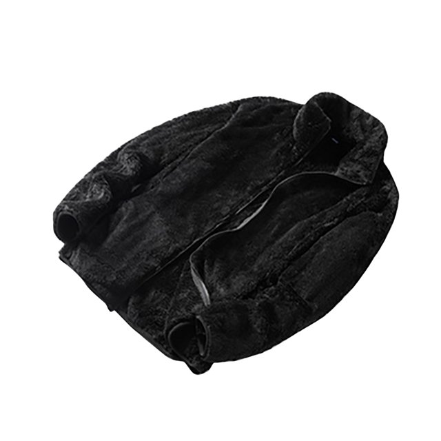 Simua Mode Sweat à Capuche Épais Doublé Sherpa à Fermeture Éclair Complète pour Femmes
