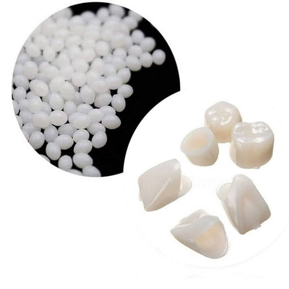 EIGTHTAIL Temporary Tooth Repair Kit  Tooth Repair kit  Teeth Veneers for Fix The Missing Tooth Teaching-Moldable Fake Teeth Veneers and Thermal Beads Replacement Kit