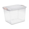 thumbnail image 1 of Sterilite Boîte Snap 26L - Rose, 1 of 3