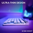 thumbnail image 4 of Logitech G515 LIGHTSPEED TKL Clavier de Jeu TACTILE (Blanc), 4 of 8
