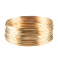 thumbnail image 3 of jifeng 50 Loops Jewelry Wire Memory Wire Art Memory Steel Wire for Necklace Earring Light Gold, 3 of 9
