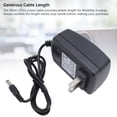 thumbnail image 4 of DC Power Cord, 12V 2.5A Easy To Use Undervoltage Safety 93cm 37in Length Power Adapter  for Luminous Characters Light Strips US Plug, 4 of 7