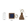 thumbnail image 3 of Solar Wines Bottle Plug Copper Wires Light String Led Outdoor Waterproof Creatives Party Garden Decorative Lights, 3 of 9