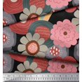thumbnail image 3 of Soimoi polyester Crepe Fabric Flower Artistic Decor Fabric Printed Yard 52 Inch Wide, 3 of 3