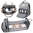 thumbnail image 4 of Multifunctional Mummy Backpack with Foldable Crib, Pregnant Woman Diaper Bag, Storage Nursing Bag,, 4 of 8