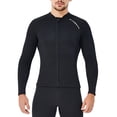 thumbnail image 1 of Haut de Combinaison de Plongée 2 mm, Combinaisons Thermiques, Protection UV, Combinaisons de Plongée sous-Marine, Grande Taille, Combinaison de Surf pour Aquagym et Snorkeling, 3TG, 1 of 8