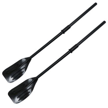 FRCOLOR Pagaie de kayak en PVC 2 Pcs/ensemble Utile à Flotter Bateau Flottant Rame Pagaie de kayak Détachable Rame en Plastique PVC,50.39"X5.35"X1.57 Pouces