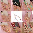 thumbnail image 4 of Phone Chain Strap Decorative Ethnic Style Beaded Phone Strap Bead Phone Charm, 4 of 10