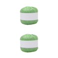 thumbnail image 3 of bedienty Knitting Thread Cotton Crochet Yarn Embroidery Clothes Sweater Weave Line DIY fruit green 2Set, 3 of 6
