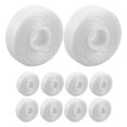 thumbnail image 2 of Shisuyan 10pcs Dental Flosser Built-In Spool Wire Flosser Replacement Core Polyester Dental Floss Refill For Oral Care Tooth Cleaning 50m, 2 of 8