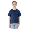 thumbnail image 1 of Jerzees T-Shirt à Manches Courtes Col Ras du Cou Youth DRI-POWER Active, TP, J Bleu Marine, 1 of 2