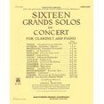 thumbnail image 1 of Seize Grands Solos de Concert pour Clarinette et Piano, 1 of 4