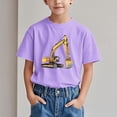 thumbnail image 2 of WRKEKC T-Shirts d'Été pour Garçons, T-Shirts Décontractés pour Garçons, T-Shirts Polyvalents Décontractés à Manches Courtes pour Enfants avec Motif Imprimé et Col Rond, 2 of 6