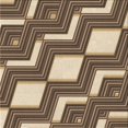 thumbnail image 1 of Ahgly Company Tapis d'Intérieur Lavable à la Machine, Carré, Transitionnel, Brun Sucre Brun, Tapis de Zone, 5 Pieds Carré, 1 of 7