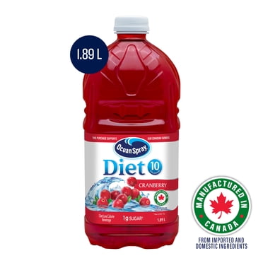 Ocean Spray Diet Cranberry Low Calorie Beverage 1.89L