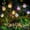 2Pcs outdoor solar swaying lights Under $5 a1, variant on Vacemry Solar Outdoor Butterfly Lights, Stainless Steel Bobble Ball Swaying Garden Lights with Solar Power, Realistic Butterfly Decor for Patio Backyard Pathways Lawn Yard and Landscape Lighting