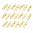 thumbnail image 1 of 20 Pcs Wood Clothespins Laundry Paper Peg Clip Clothes Pins, 1 of 2