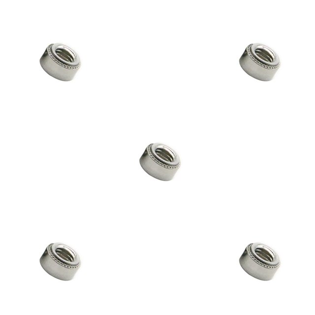 ZheElen Acier Inoxydable CLS M4 M5 M6 M8 Écrou Auto-Clinching Rivet Attaches Industrielles Rivetage Métrique Quincaillerie Machine M8-1 5Set