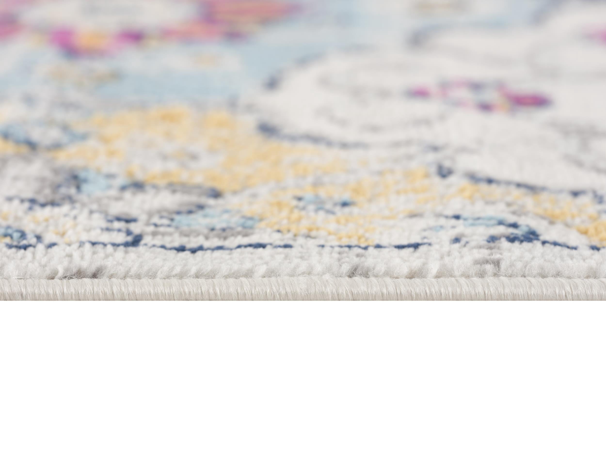 Tapis Branch Savannah 2' x 2' (Taille exacte : 2'3" x 2') Tapis d'intérieur moderne du milieu du siècle, gris rouille, entrée, couloir, salle de bain et cuisine contemporains