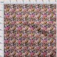 thumbnail image 4 of oneOone Cotton Flex Orange Fabric Abstract Sewing Craft Projects Fabric Prints By Yard 40 Inch Wide, 4 of 4