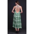 thumbnail image 4 of Bimba Robe Dos Nu Teinture sur Nœuds d'Été pour Fête, Col Licou, Tenue de Plage pour Femmes - Très Petit, 4 of 6