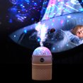 thumbnail image 2 of SMihono Mini Humidifiers for Bedroom Projector Lamp Humidifier Portable Desk Mute Air Home Bedroom Night Light on Clearance, 2 of 3