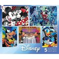 thumbnail image 1 of Ceaco: Classic Disney (Mickey Mouse & Friends) 5-in-1 Puzzle Set, 1 of 1
