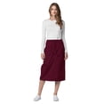 thumbnail image 4 of Adar Universal Scrub Skirts For Women - Mid-Calf Drawstring Scrub Skirt, 4 of 7