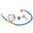 thumbnail image 3 of Air Conditioning Recharge Kit, R134A R12 High Pressure Resistant Refrigerant Recharge Hose Sturdy  For Car, 3 of 8