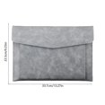 thumbnail image 3 of Sac de Dossiers en Cuir à Verrouillage Magnétique - Porte-Documents Papier A4 avec Fermeture Sécurisée, Mallette/dossier en Similicuir pour Affaires, Bureau, École, Résistant à l'Eau et Design Professionnel, 3 of 8