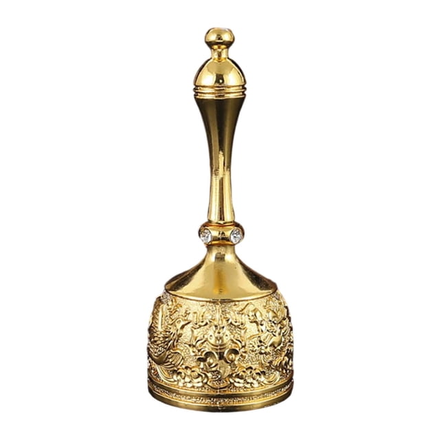 GROWTH TANK Hand Bell Anniversary Gift Crafts Prayer Bells for Wedding Meeting Classroom Type D