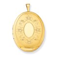 thumbnail image 1 of 1/20 Gold Filled 26mm Oval Locket QLS111 (26mm x 21mm), 1 of 3