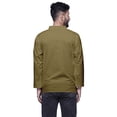 thumbnail image 3 of Atasi Kurta Court Uni à Manches Longues pour Hommes, Tenue Décontractée d'Été, 3 of 6