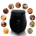 thumbnail image 3 of MegaChef MCAI-320 Airfryer And Multicooker With 7 Pre-Programmed Settings in Sleek Black, 3.5 quart - Black, 3 of 5