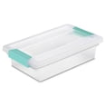 thumbnail image 2 of Sterilite Small Clip Box Clear Storage Tote Container w/ Lid, (12 Pack), 2 of 12