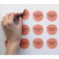 thumbnail image 2 of Darling Souvenir MADE WITH LOVE Brush StrokeTheme - 2" CustomStickersPremium 80 Self-AdhesiveRoundLabels, Personalized Wedding Party FavorStickers/RoundEnvelope Seal, 2 of 6