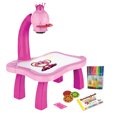 thumbnail image 1 of Projector Learning Desk Set Fun LED Music Drawing Board Paint Pen for Kids, 1 of 10