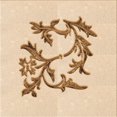 thumbnail image 1 of Ahgly Company Machine Washable Indoor Square Transitional Bronze Brown Area Rugs, 5' Square, 1 of 7