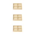 thumbnail image 4 of Thinsony Jewelry Display Tray Case Beads Holder Ladies Bangles Gemstone Stackable 4 grids 7.87x5.91x1.38 Inch 3Set, 4 of 6
