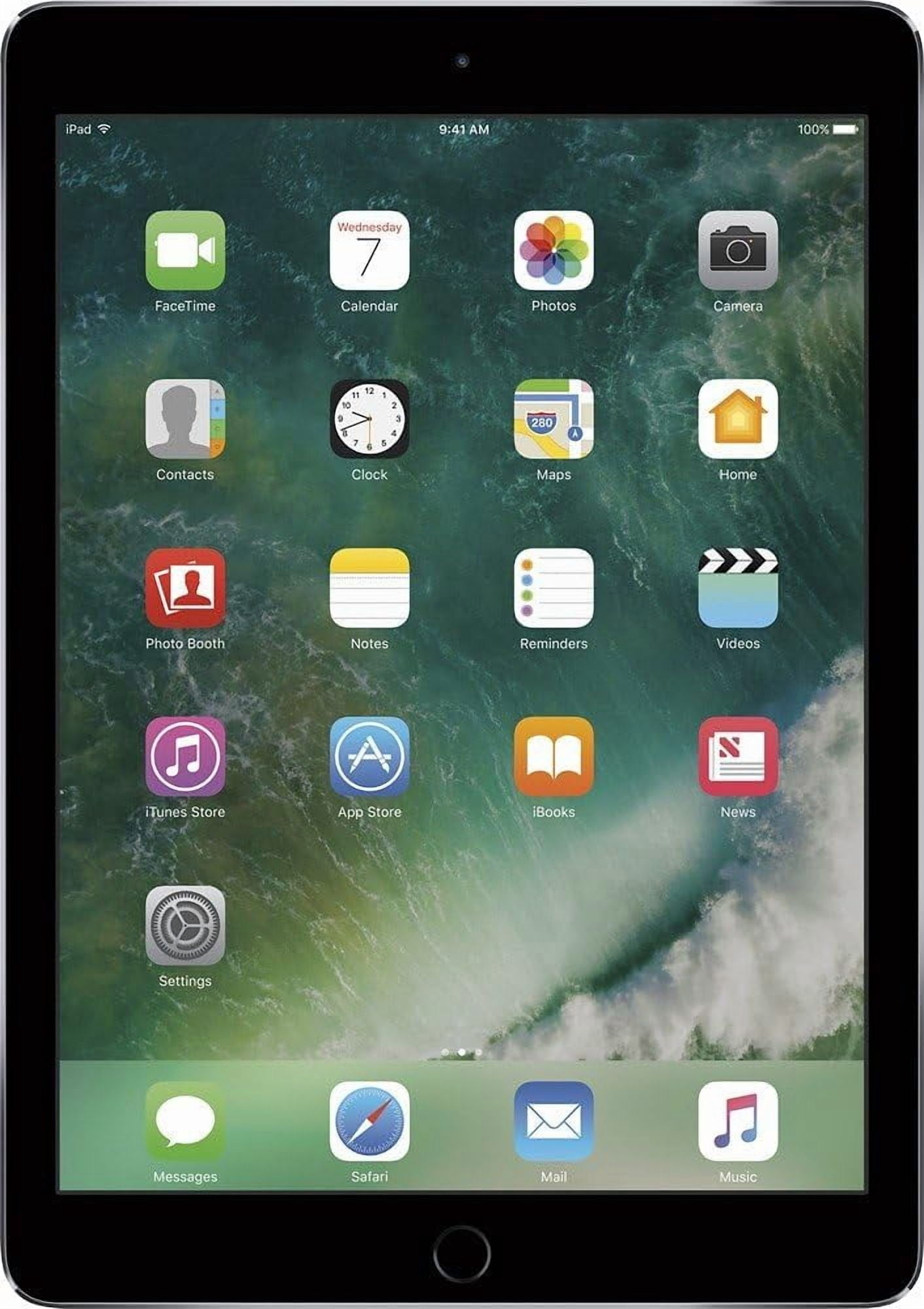 Apple iPad Air 2 MNV72LL/A 9.7-inch 32GB Wi-Fi Tablet Space Gray  Refurbished