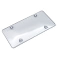 thumbnail image 1 of SNNROO Cadre Transparent pour Couvercle de Plaque d'Immatriculation 2 Pcs Nouveauté Météo/bulle de Plaque d'Immatriculation Convient à Toutes les Plaques Plaques avant et Arrière, 1 of 3
