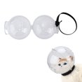 thumbnail image 4 of Transparent Cat Hood, Transparent Cat  Odorless Breathable  For Cats Recovery, 4 of 8