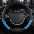 thumbnail image 1 of EGNMCR Steering Wheel Cover Car Steering Wheel Cover Leather Summer Four Season Handle Cover Breathable Available In Thousands Of Models Embossed For Foreign Trade Steering wheel leather cover, 1 of 6