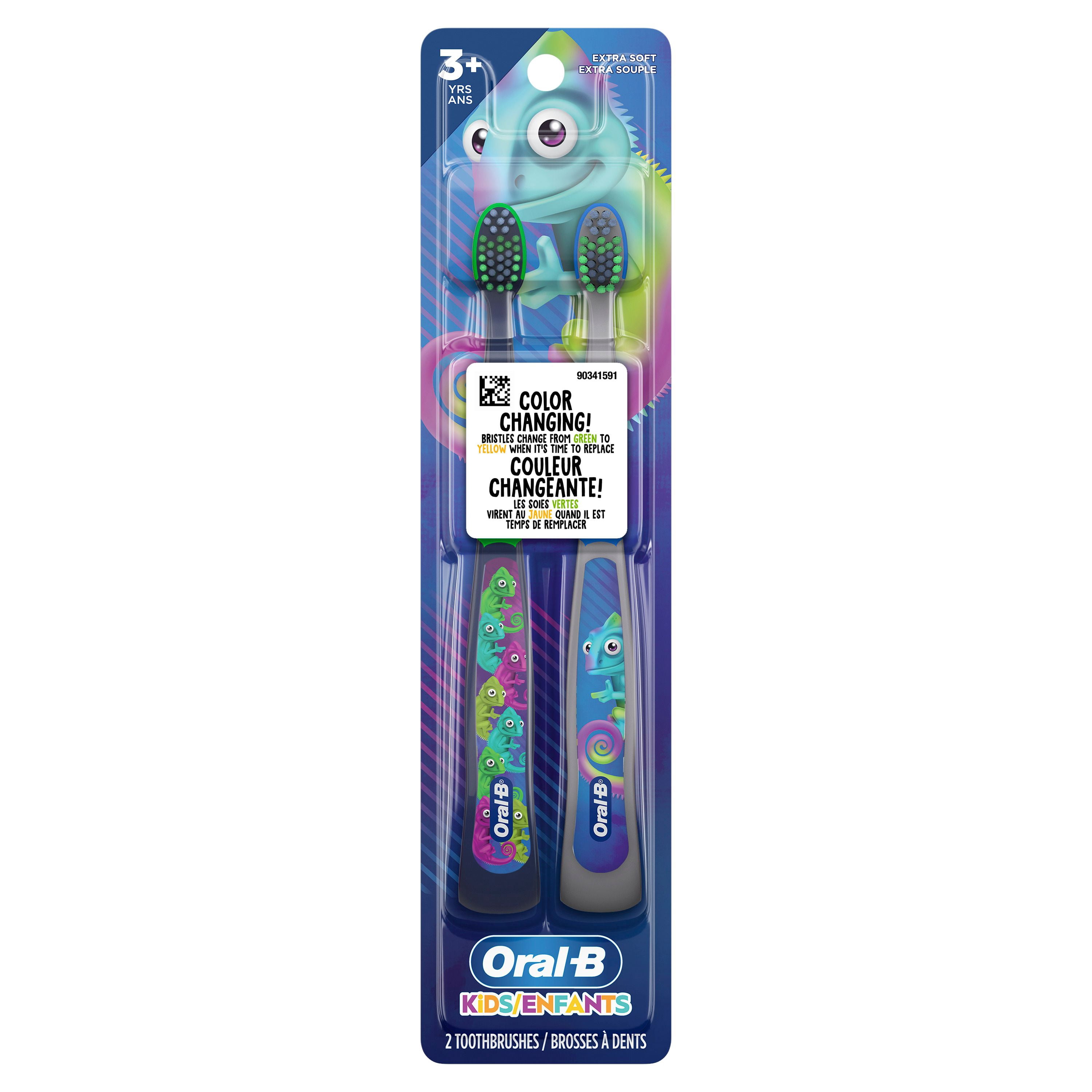 Oral-B Brosse à Dents Manuelle pour Enfants 3+ Ans, Soies Extra Souples