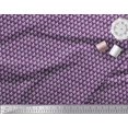 thumbnail image 3 of Soimoi Polyester Crepe Fabric Floral Block Print Fabric by The Yard 52 Inch Wide, 3 of 3
